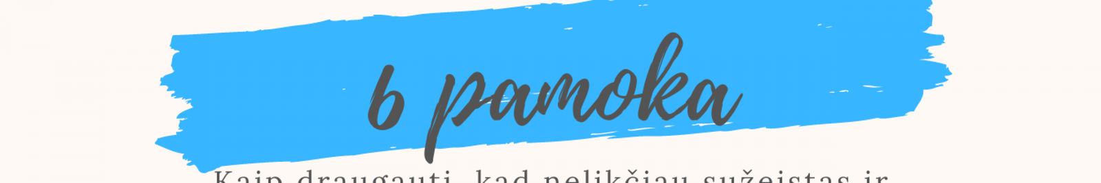 1 pamoka